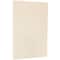 JAM Paper Natural 8.5" x 14" Legal Parchment Cardstock, 250 Sheets